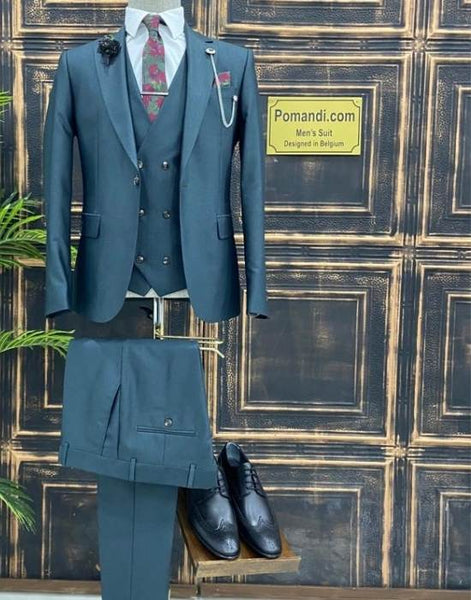 Wedding Suit Mint Green  Light Green Suit Men – Banzido