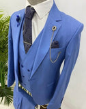Blue suit for men