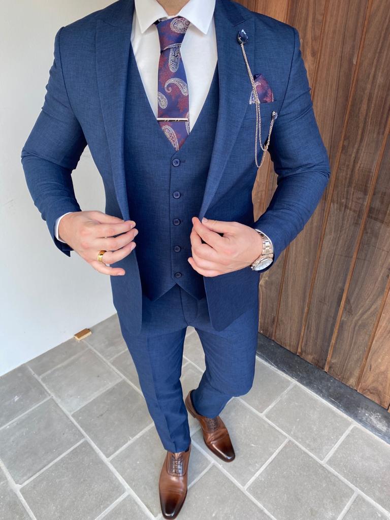 Nassau Blue Suit