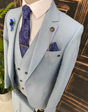 Light blue suit