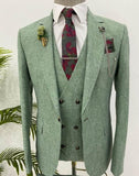 Light green suit