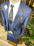Navy Blue Wedding Suit
